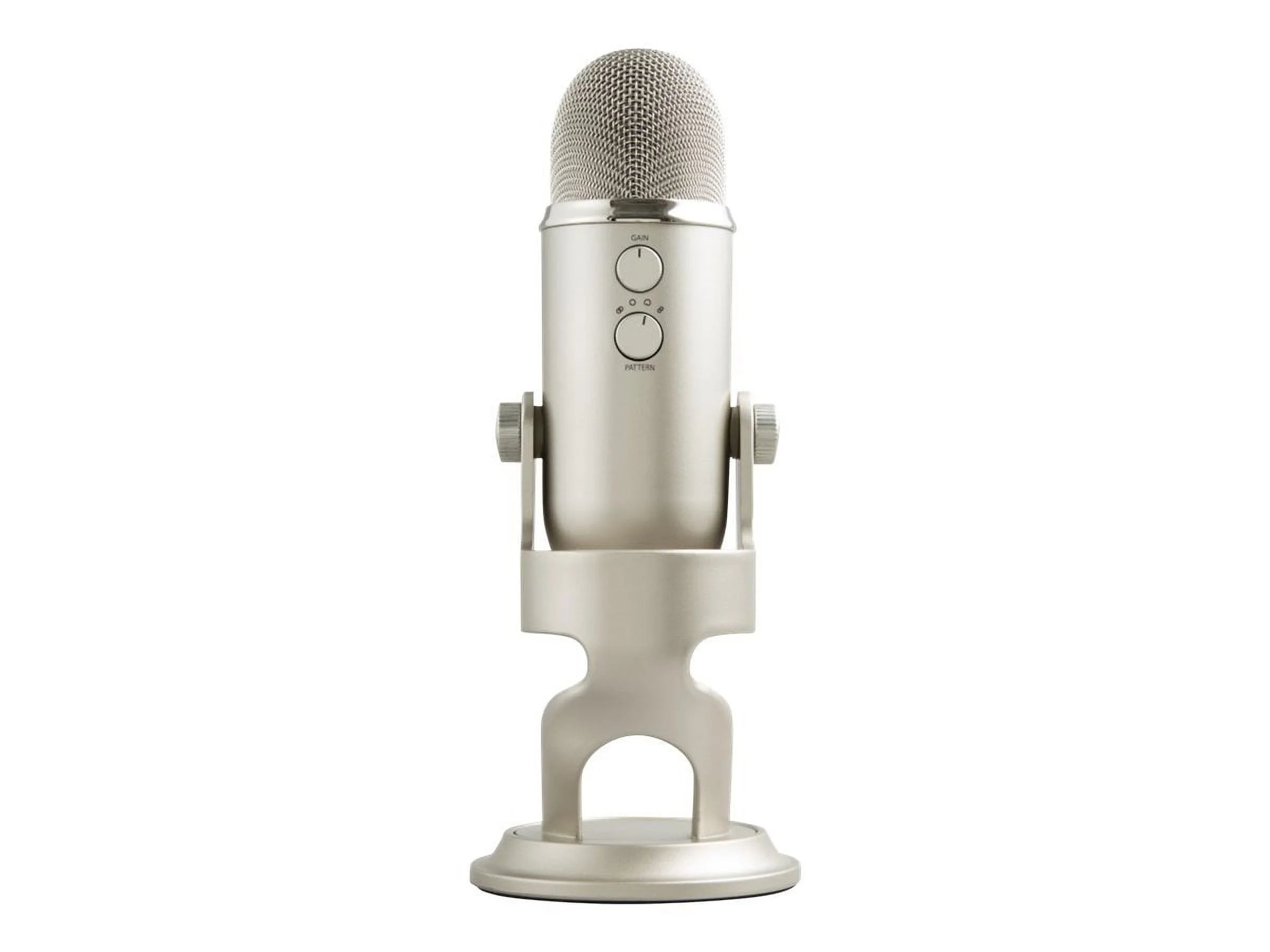 Blue Microphone Yeti USB Desktop Microphone, Platinum
