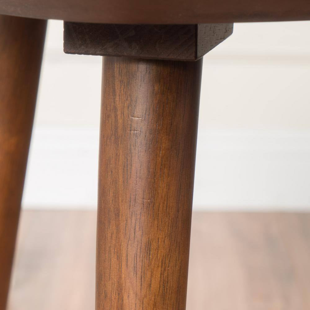 Corey Walnut Finish End Table