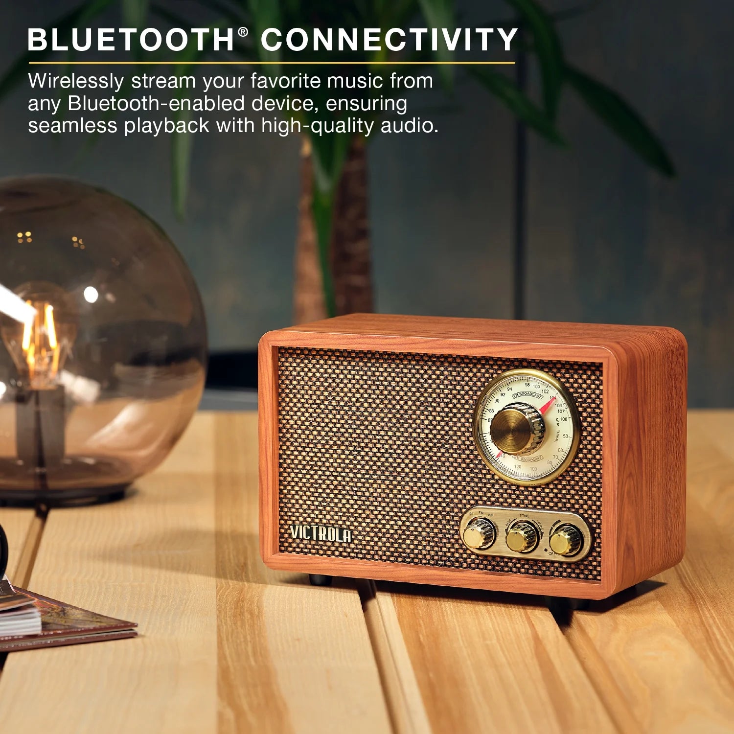 Willow Wood Bluetooth Radio