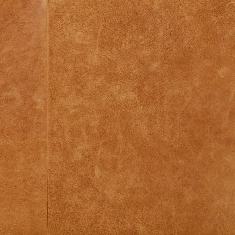 Nolita 85" Full-Grain Genuine Italian Leather Square Arm Sofa