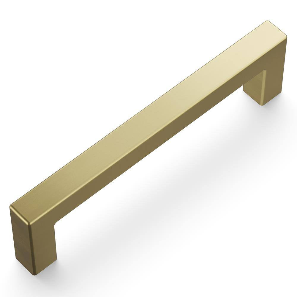 Skylight Collection Pull 3-3/4 In. (96Mm) Center to Center Satin Champagne Bronze Bar Cabinet Pull