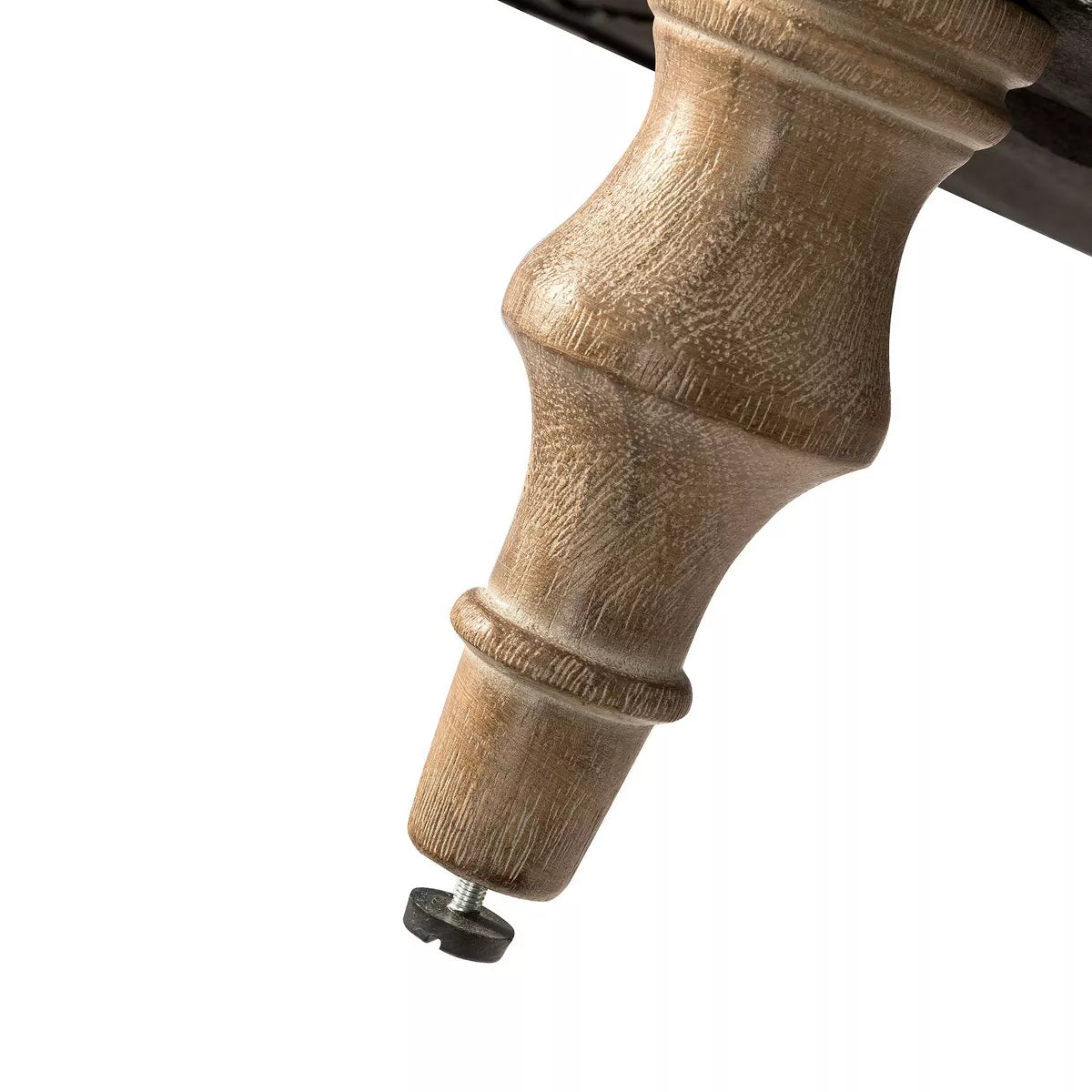 Yahweh Transitional Wooden Upholstered Floral Pattern Design Armchair with Panel Arms and Camelback| ART of LIVING DESIGNS