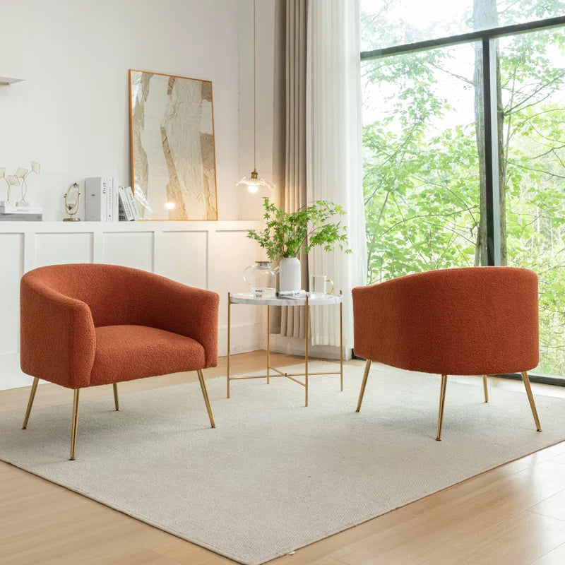 Caleigha Upholstered Barrel Chair