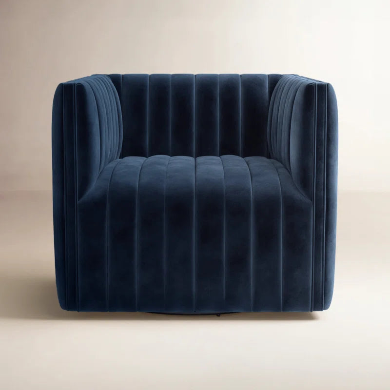 Brandt Upholstered Swivel Armchair
