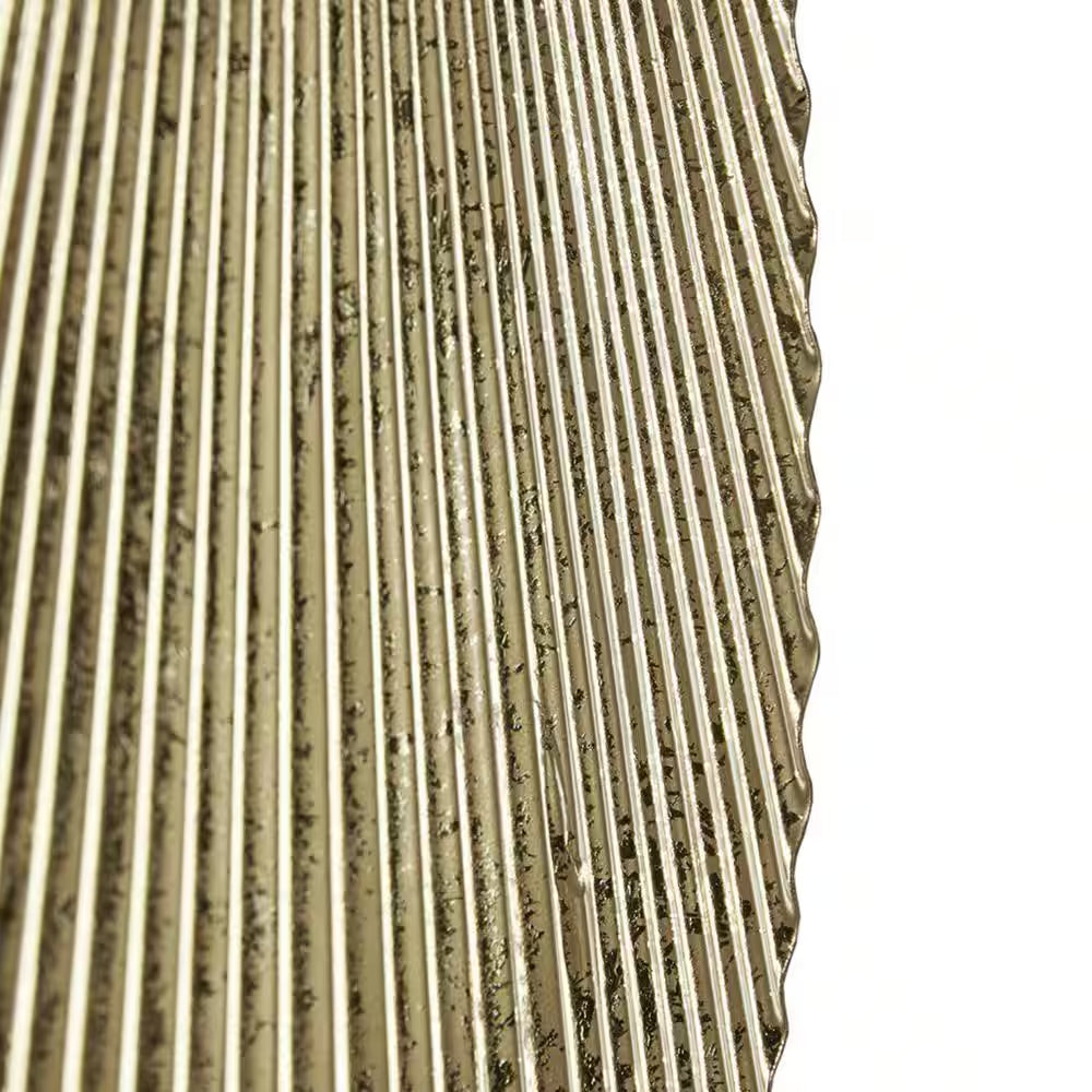 Anky Metal Gold Half-Moon 2-Piece Metal Wall Decor Set