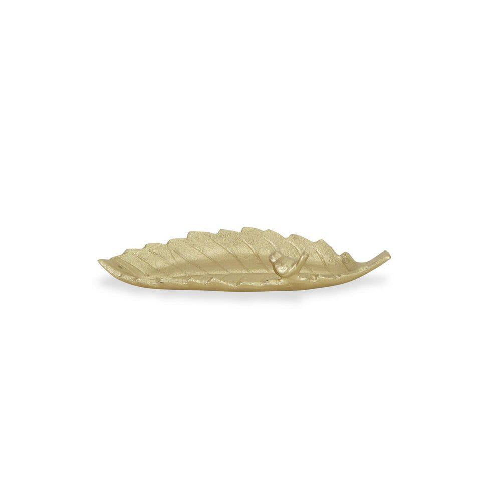 Gold Metal Candle Tray Single-Pack