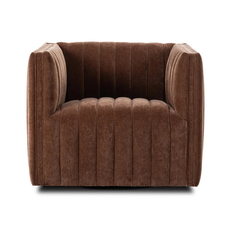 Brandt Upholstered Swivel Armchair