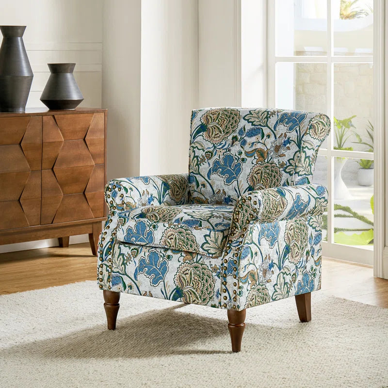 Asul Armchair with Nailhead Trim