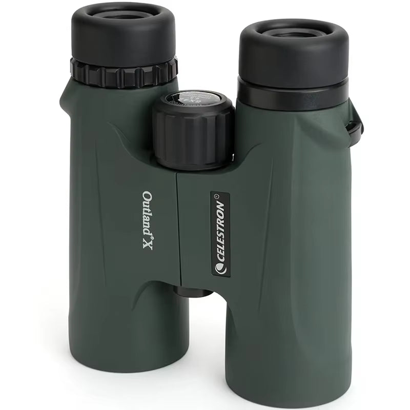 Celestron Outland X 8X42 10X42 Green Binoculars Waterproof & Fogproof Binoculars for Adults Multi-Coated Optics and Bak-4 Prisms