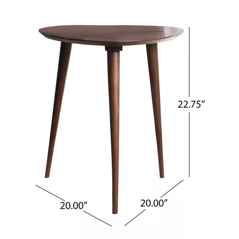 Corey Walnut Finish End Table