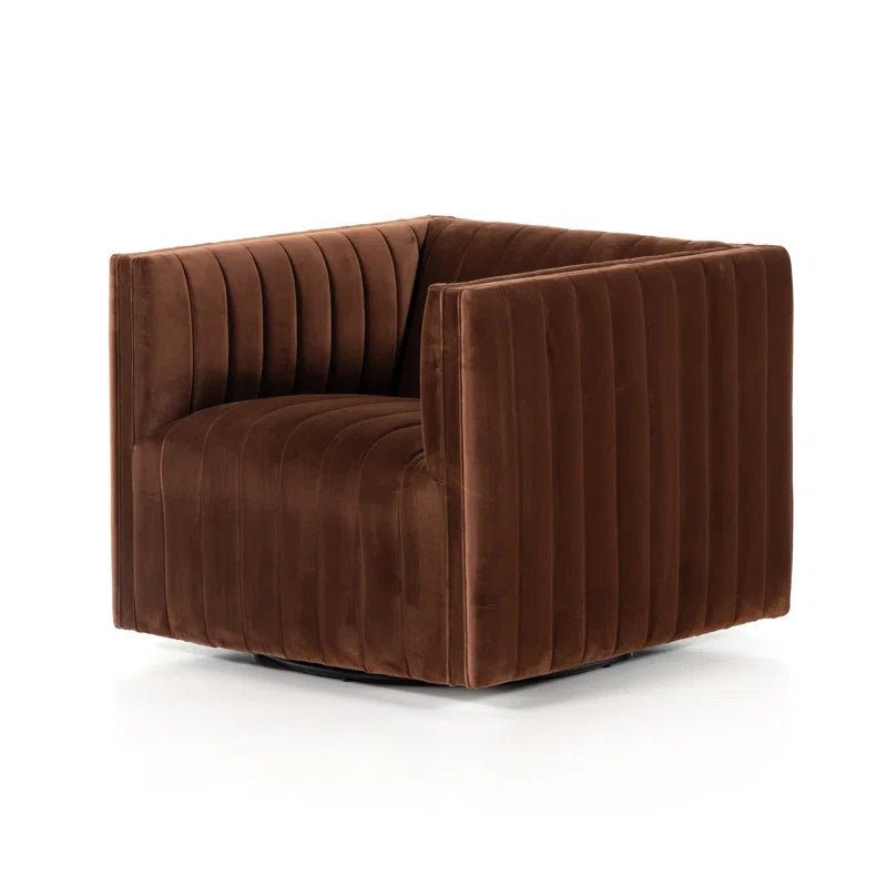 Brandt Upholstered Swivel Armchair
