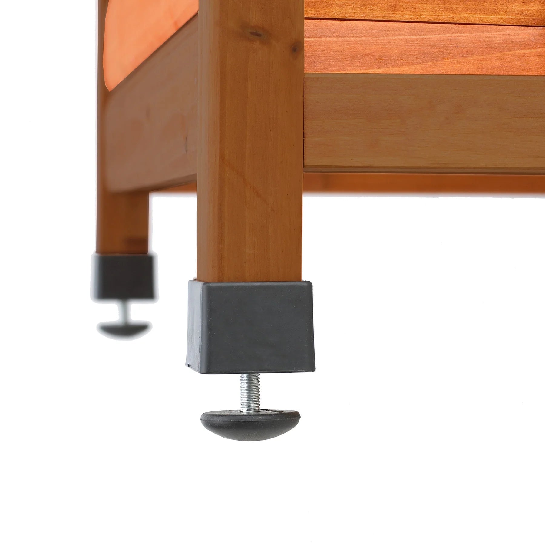 Premium plus A-Frame Waterproof Wood Dog House with Adjustable Feet, Small