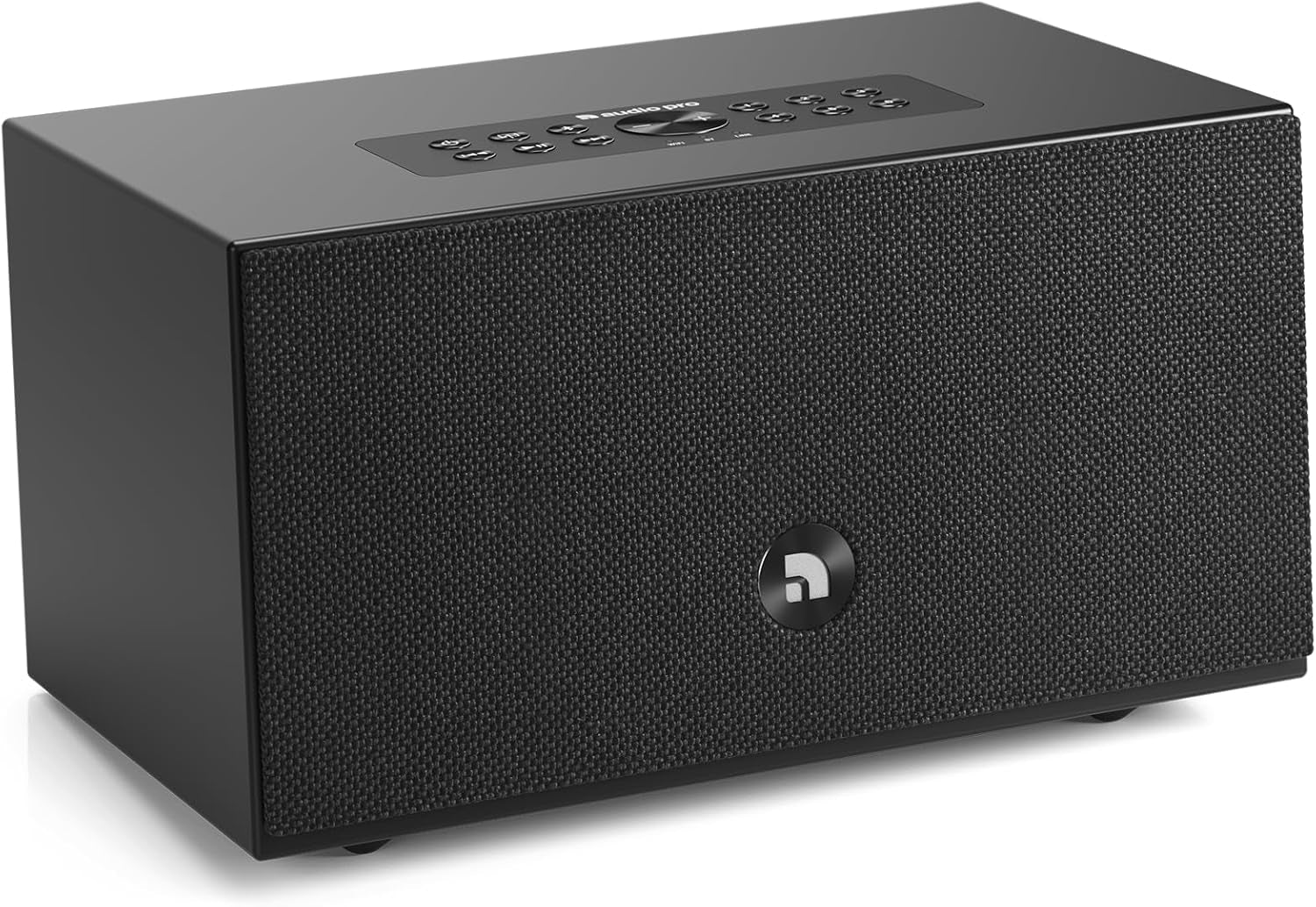 C5 MKII W Multiroom Speaker – Compact Bluetooth Speaker for TV, Movies & Music – Wifi Compatible W/Iphone, Google Chromecast, Spotify & Smart Home High-Fidelity Sound - Black