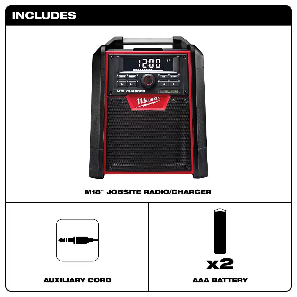 M18 Lithium-Ion Cordless Jobsite Radio/Charger