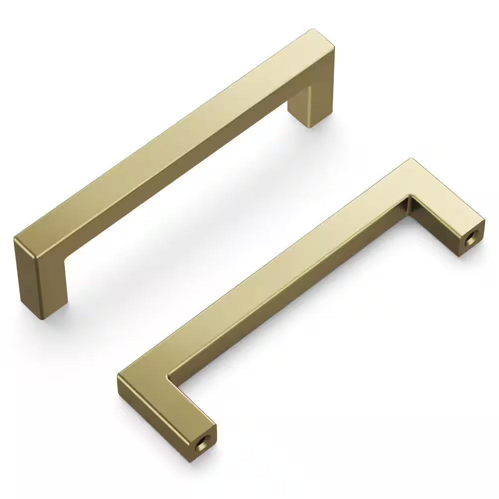 Skylight Collection Pull 3-3/4 In. (96Mm) Center to Center Satin Champagne Bronze Bar Cabinet Pull