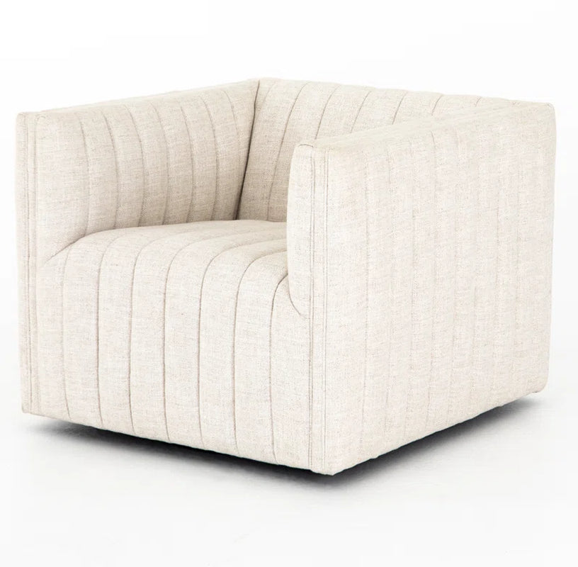 Brandt Upholstered Swivel Armchair