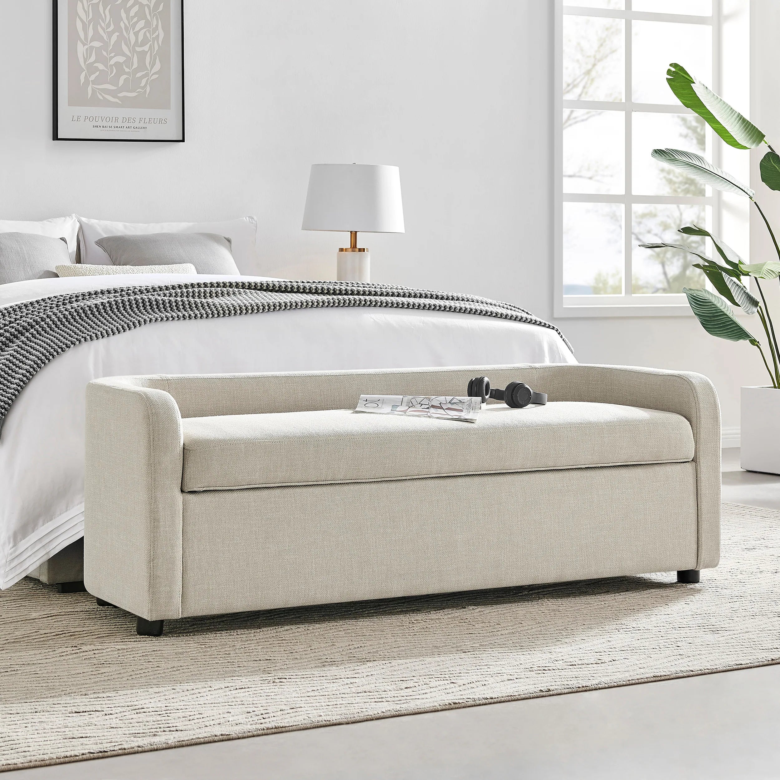 NPD Furniture Wendy Storage Bench