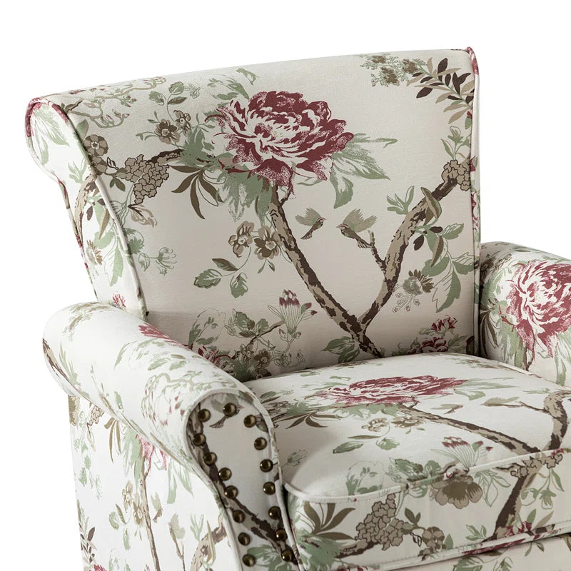 Asul Armchair with Nailhead Trim