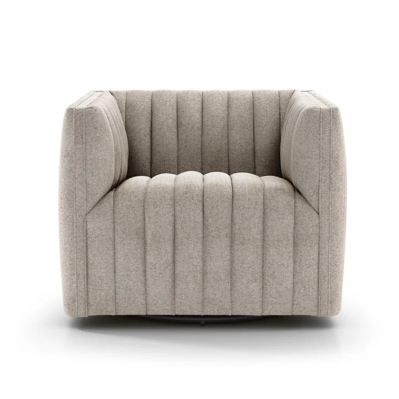 Brandt Upholstered Swivel Armchair