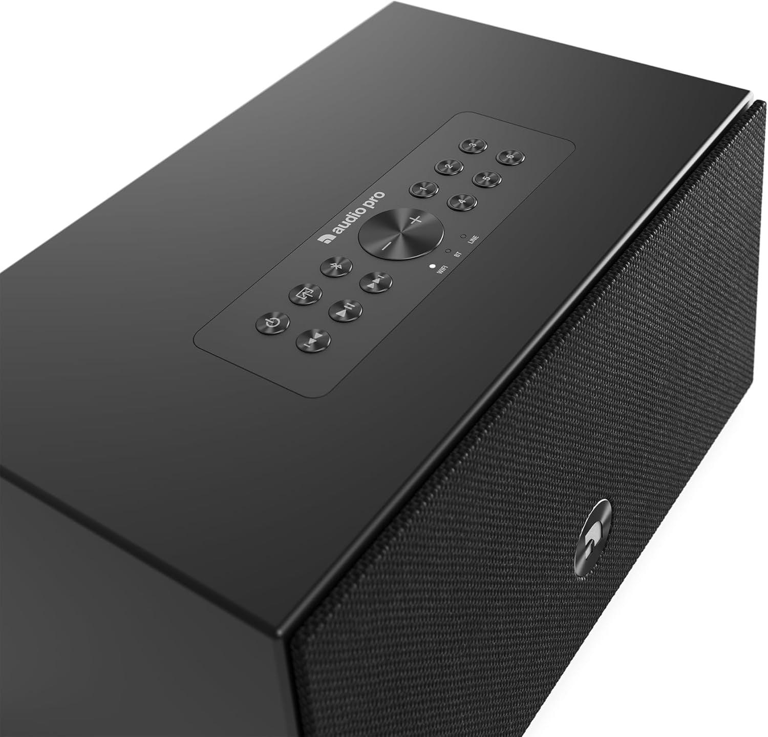 C5 MKII W Multiroom Speaker – Compact Bluetooth Speaker for TV, Movies & Music – Wifi Compatible W/Iphone, Google Chromecast, Spotify & Smart Home High-Fidelity Sound - Black