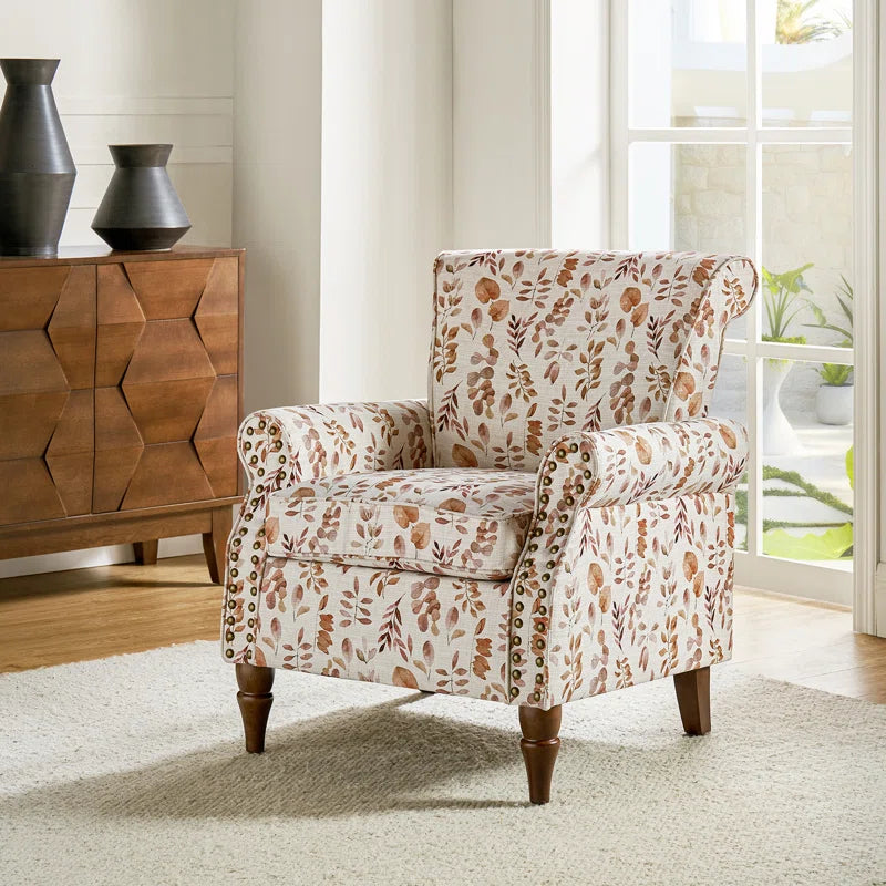 Asul Armchair with Nailhead Trim