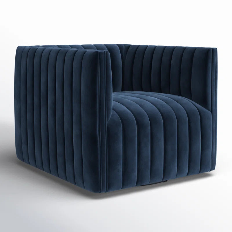 Brandt Upholstered Swivel Armchair