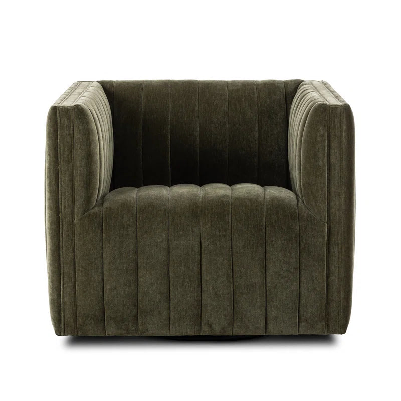 Brandt Upholstered Swivel Armchair