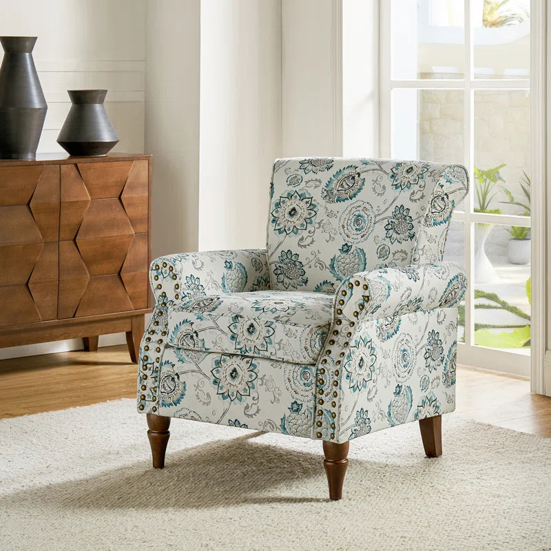 Asul Armchair with Nailhead Trim